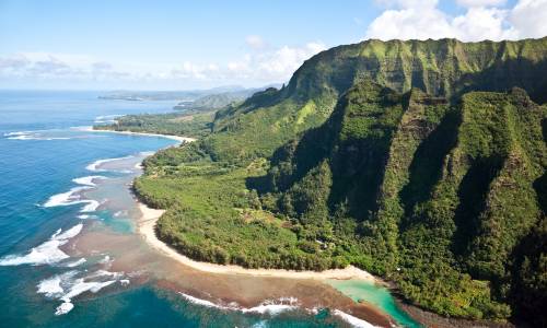 Haena from Na Pali Coast
